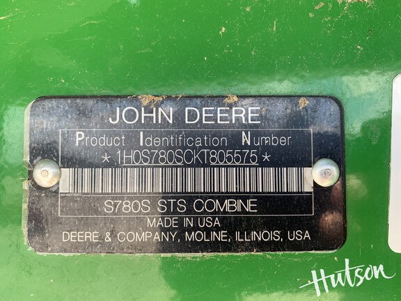 Photo of 2019 John Deere S780
