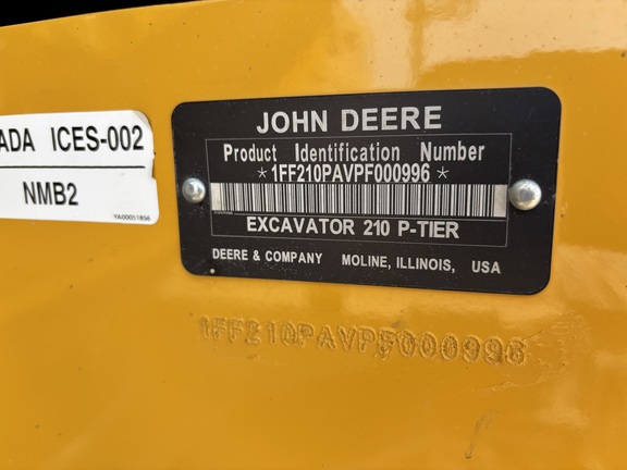 2024 John Deere 210 P-Tier