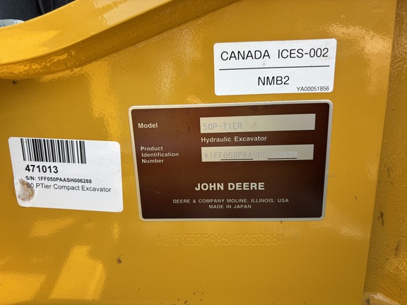 2026 John Deere 50 P