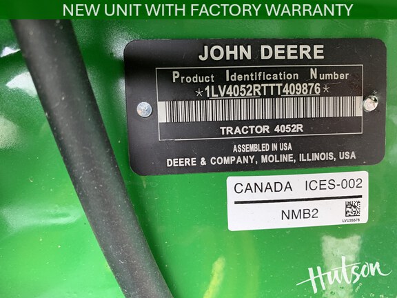 Photo of 2026 John Deere 4052R