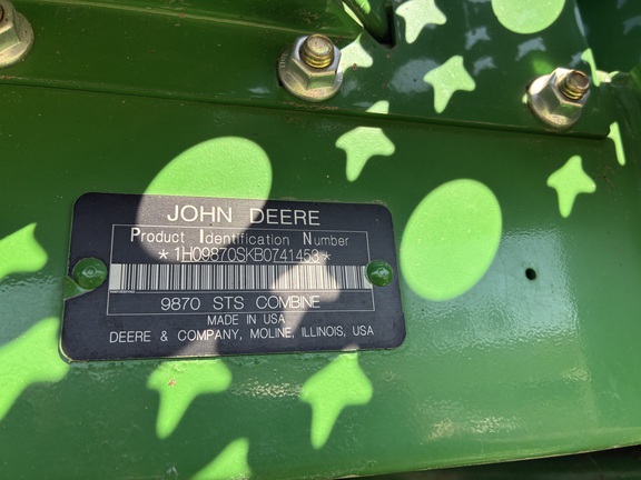 2011 John Deere 9870 STS (8th thumbnail)