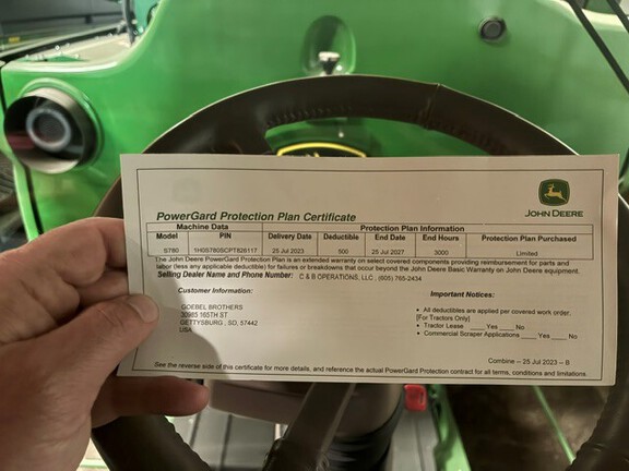 2023 John Deere S780 (11th thumbnail)