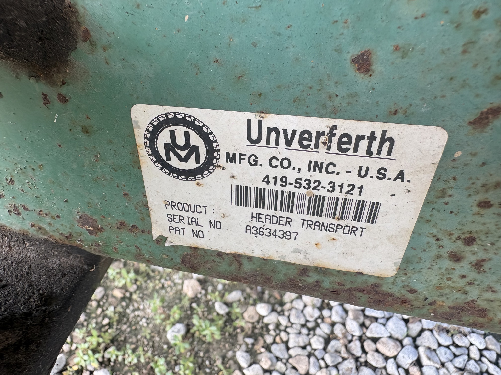 Used 2005 Unverferth HT 30 Header carts at Koenig Equipment in Urbana, OH - PhotoXL8