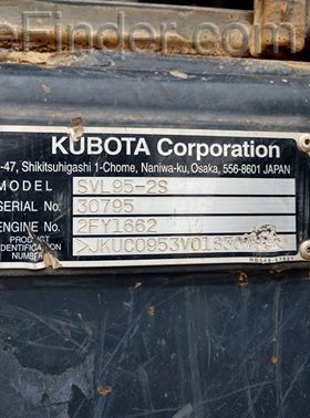 2016 Kubota SLV-95 Image 10