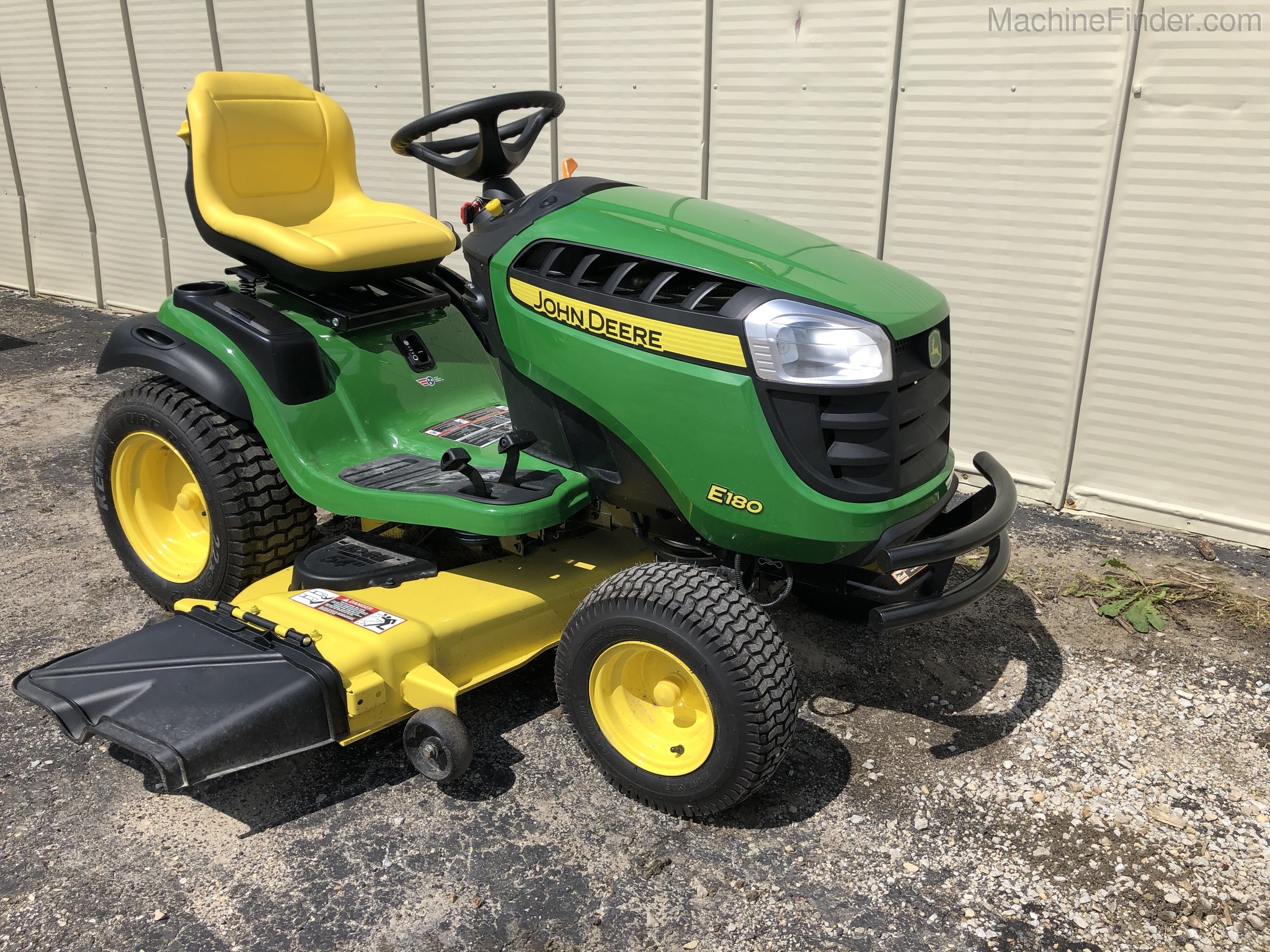 Equipment Details 2018 John Deere E180