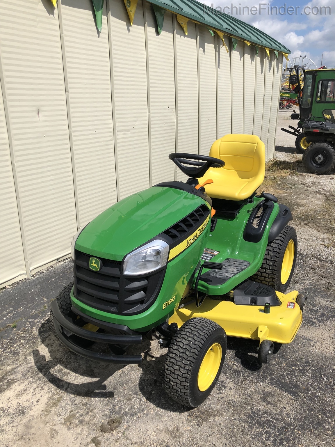 Equipment Details 2018 John Deere E180