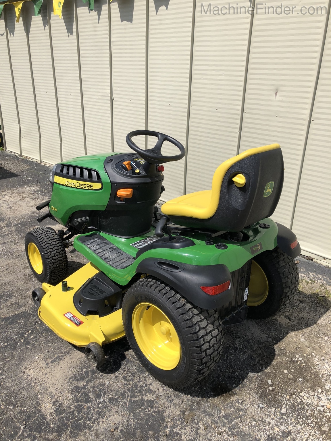 Equipment Details 2018 John Deere E180