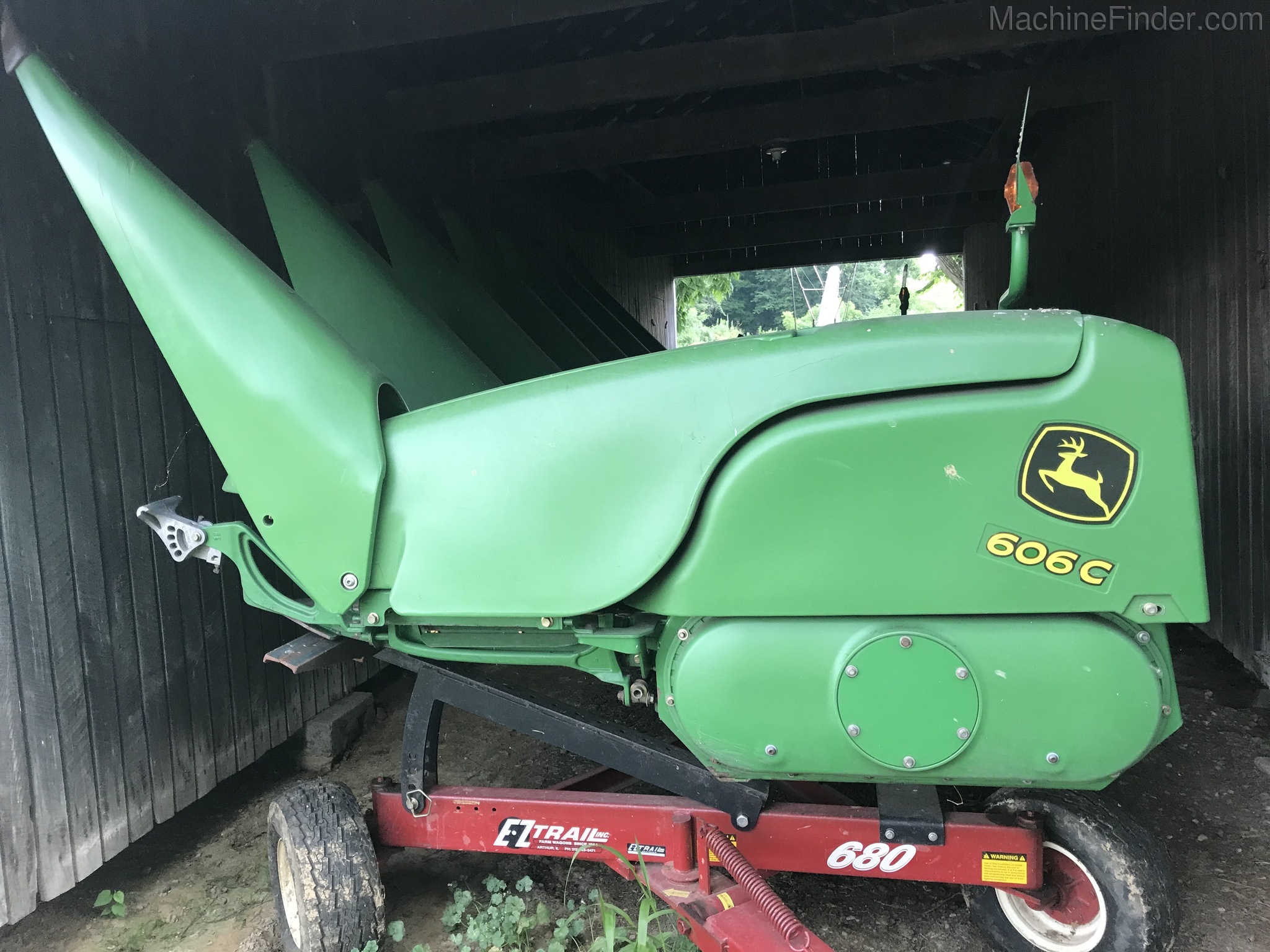 2009 John Deere 606C Image 11