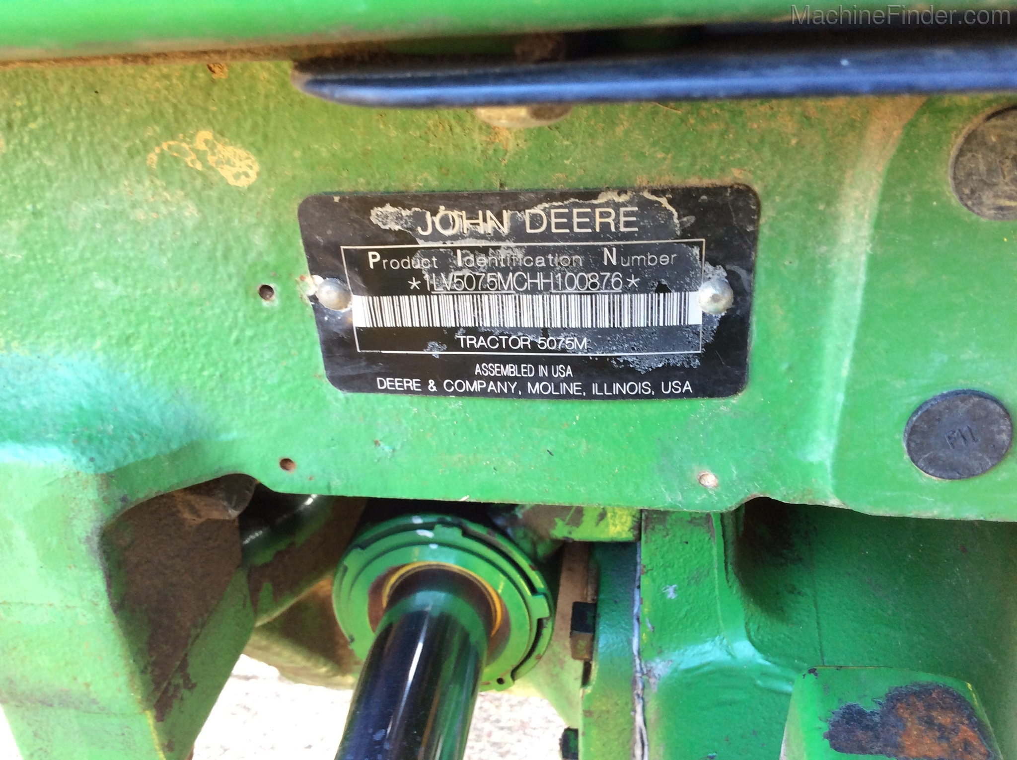 2017 John Deere 5075M Image 10