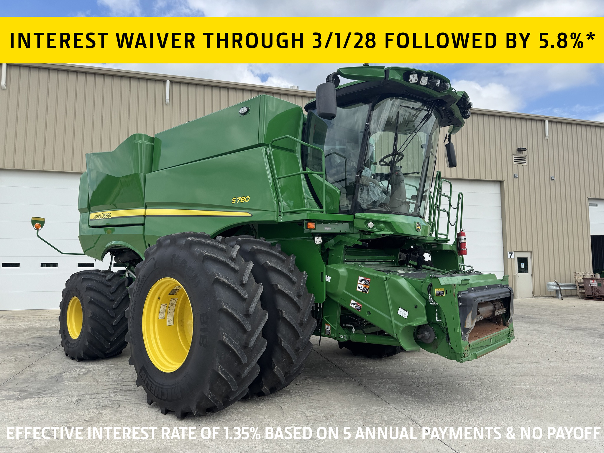 2023 John Deere S780 Image 1