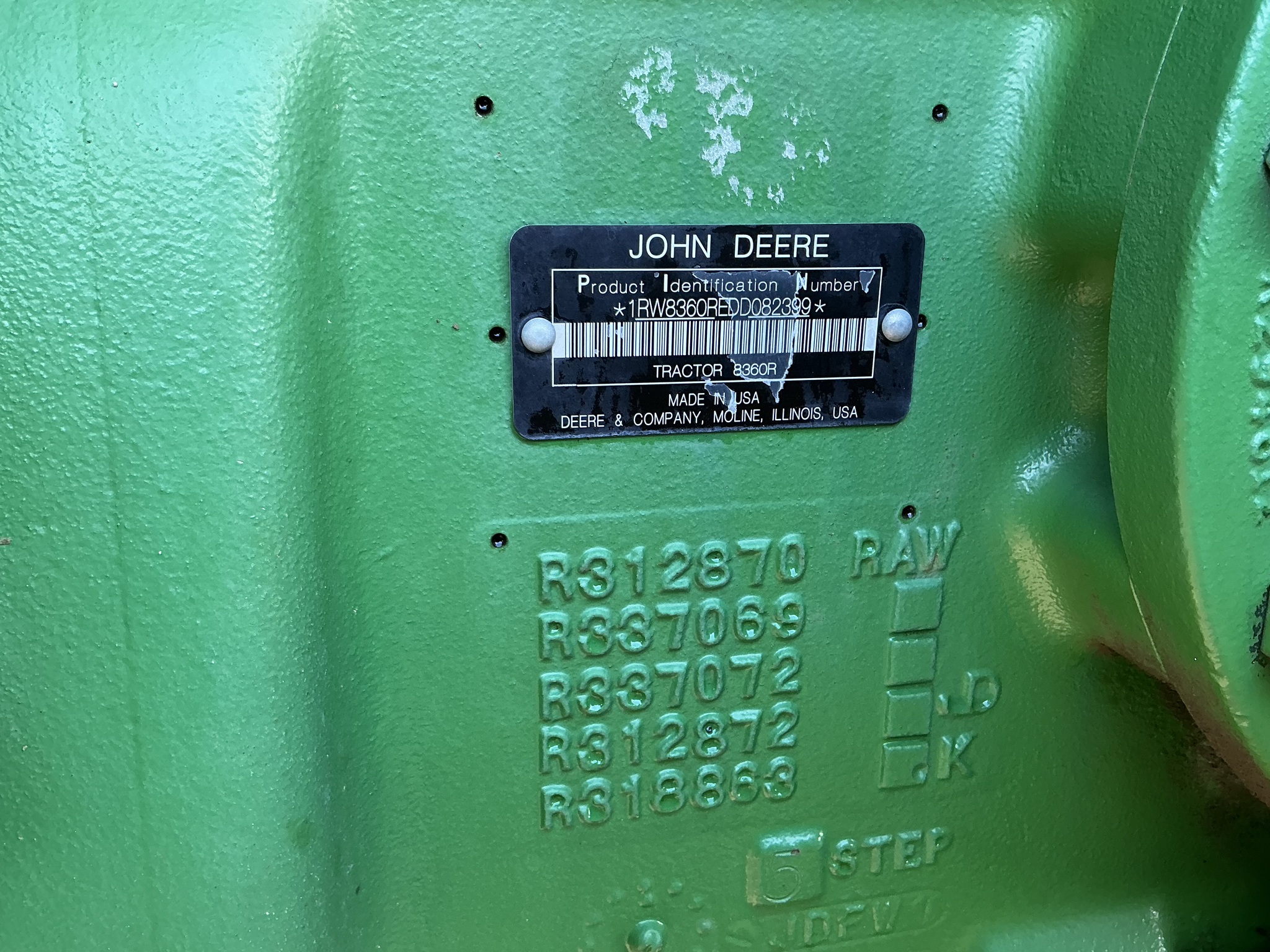 2014 John Deere 8360R Image 11