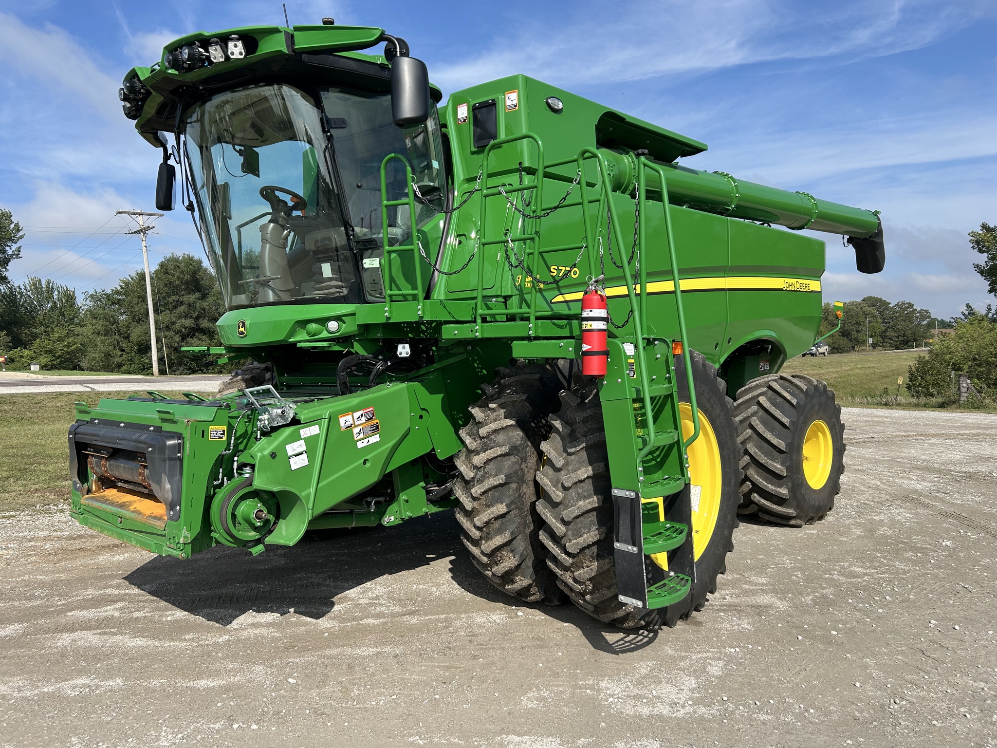  2024 John Deere S770 at Heritage Tractor in Seneca, KS