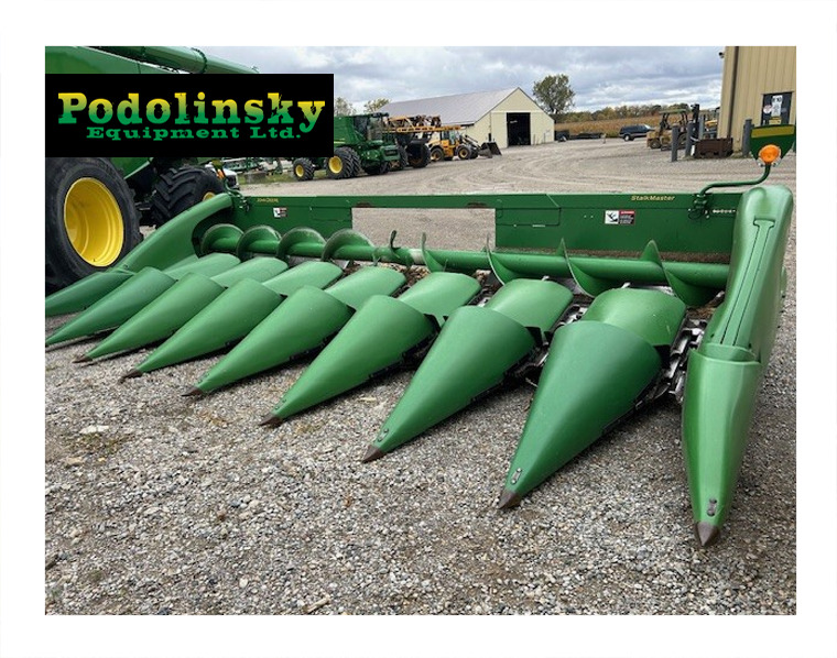 2009 John Deere 608C StalkMaster Corn and Row Crop headers