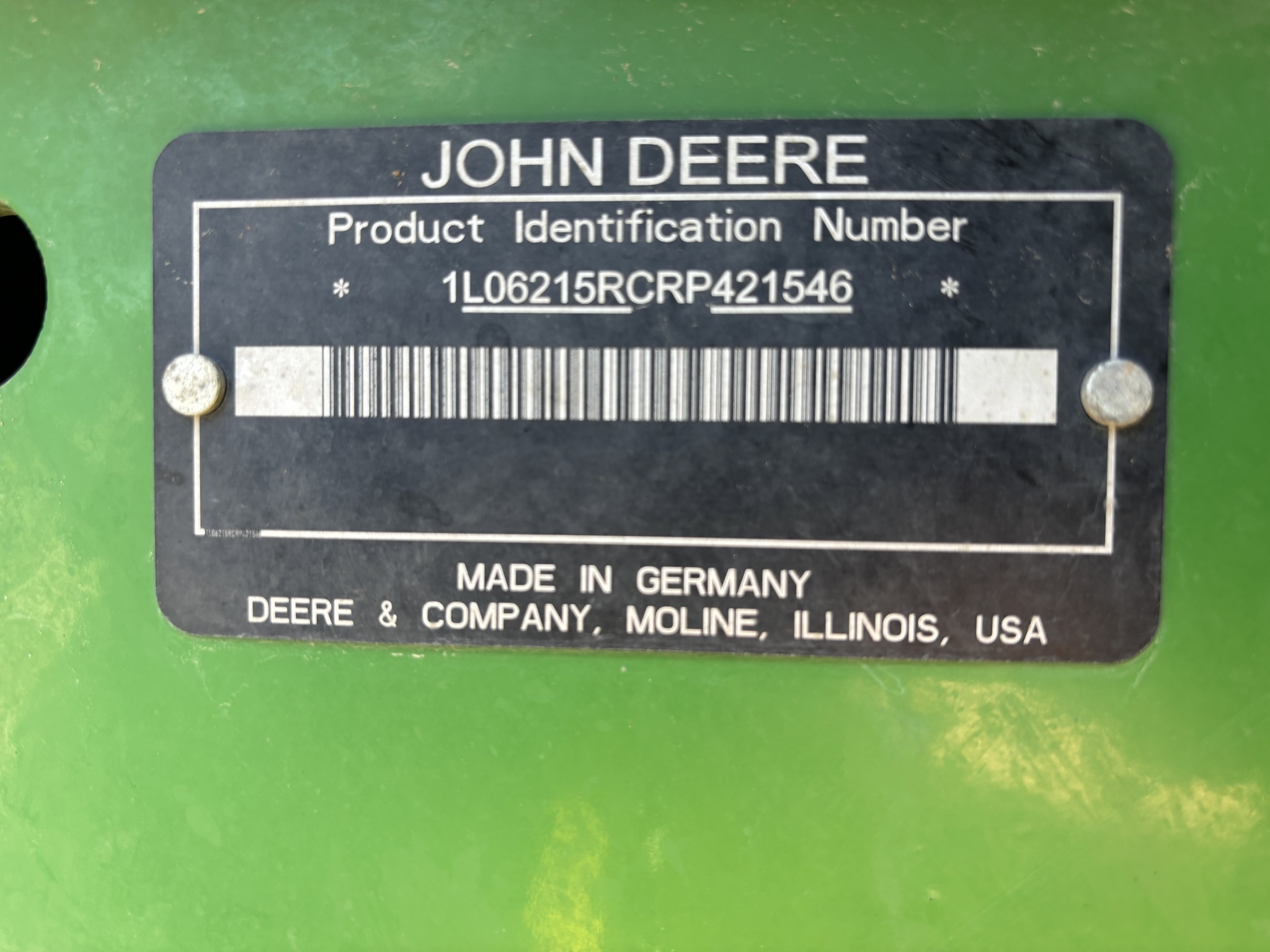 2024 John Deere 6R 215 Image 25