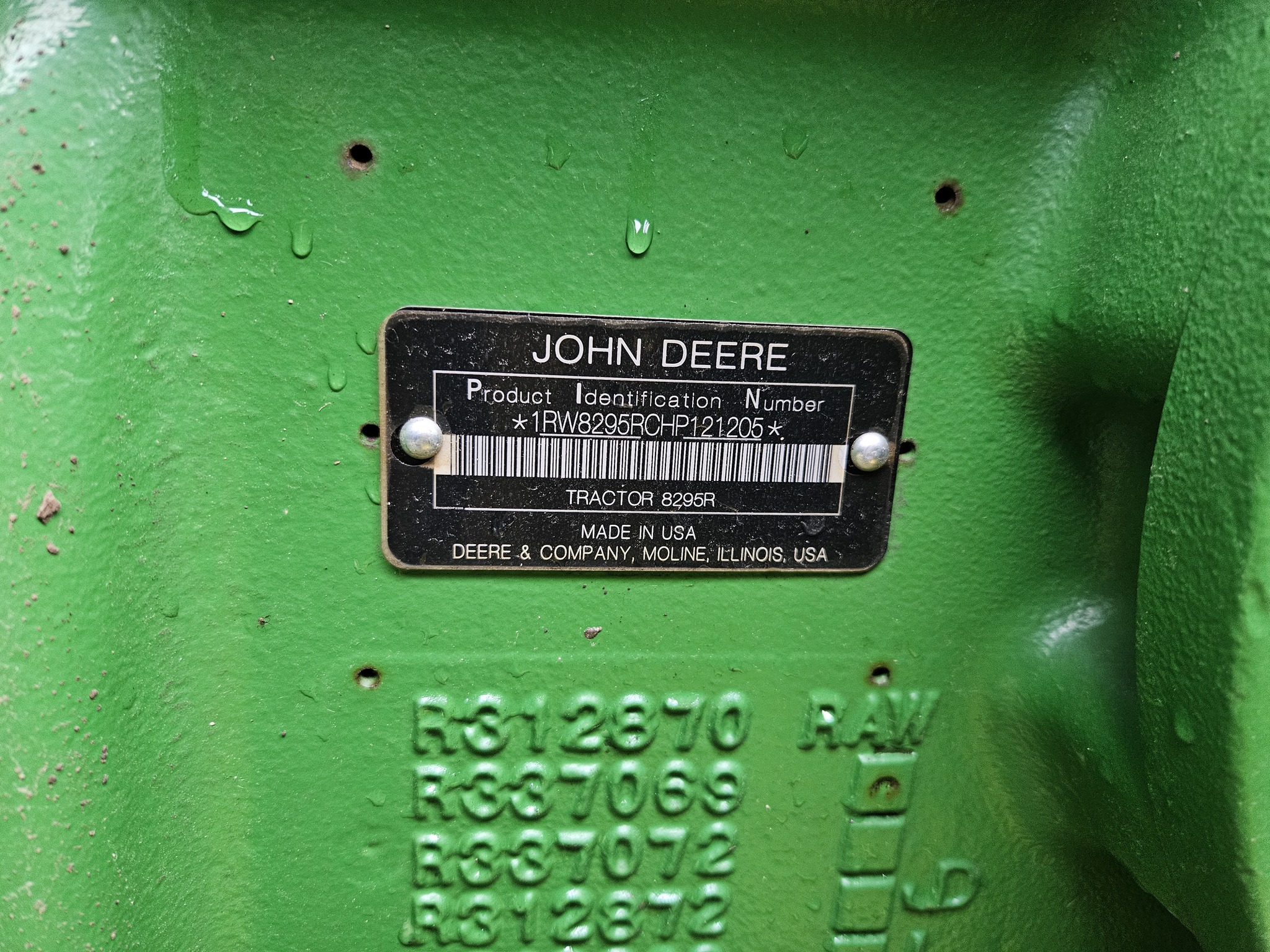 2017 John Deere 8295R Image 9