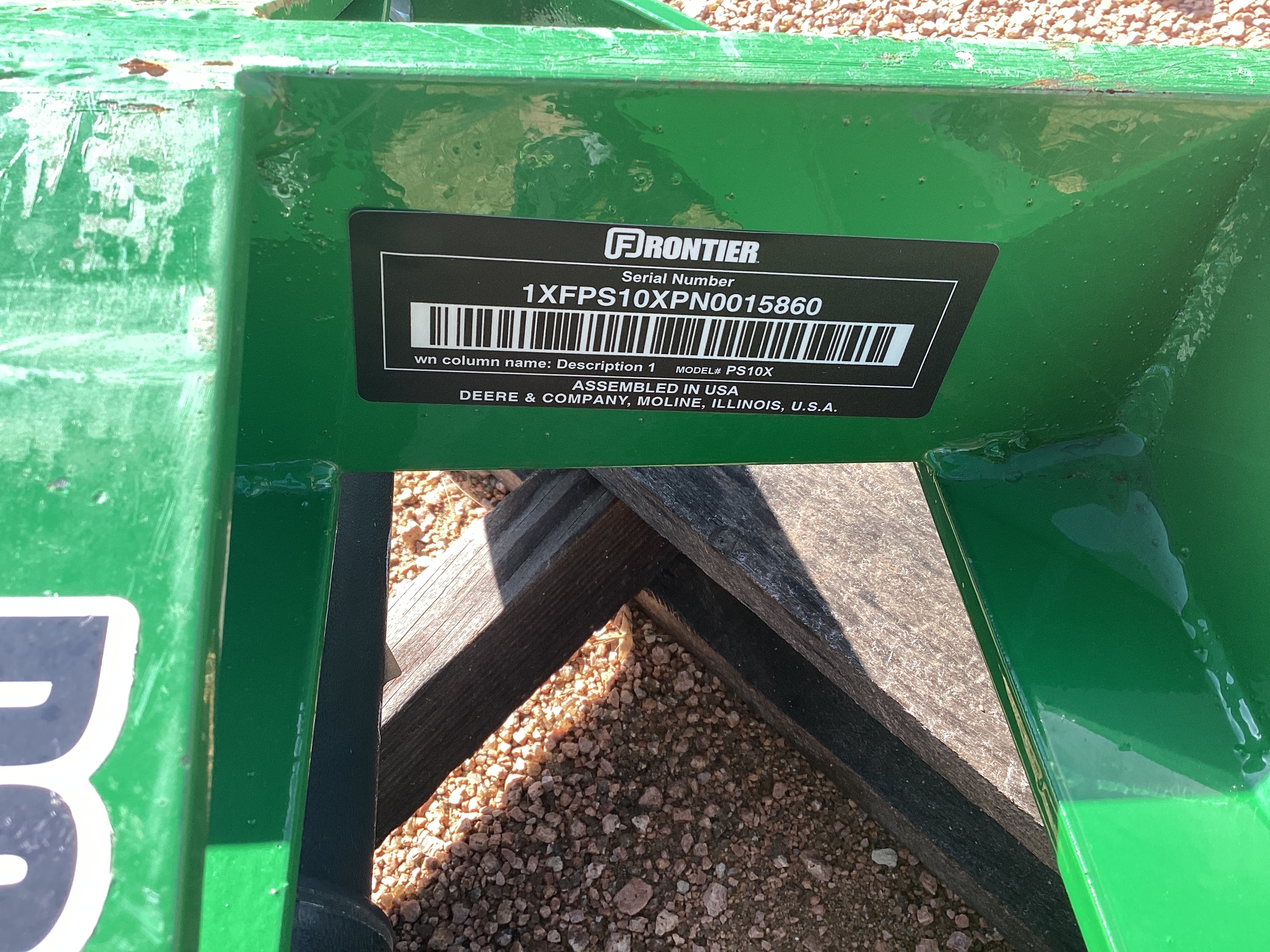 2022 John Deere PS1001 Image 5