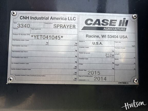 Photo of 2015 Case IH Patriot 3340