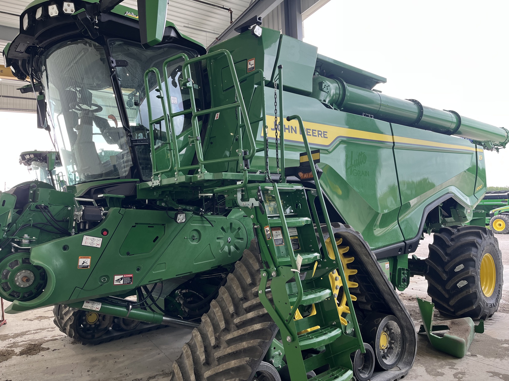  2025 John Deere X9 1000 at Heritage Tractor in Pittsburg, KS