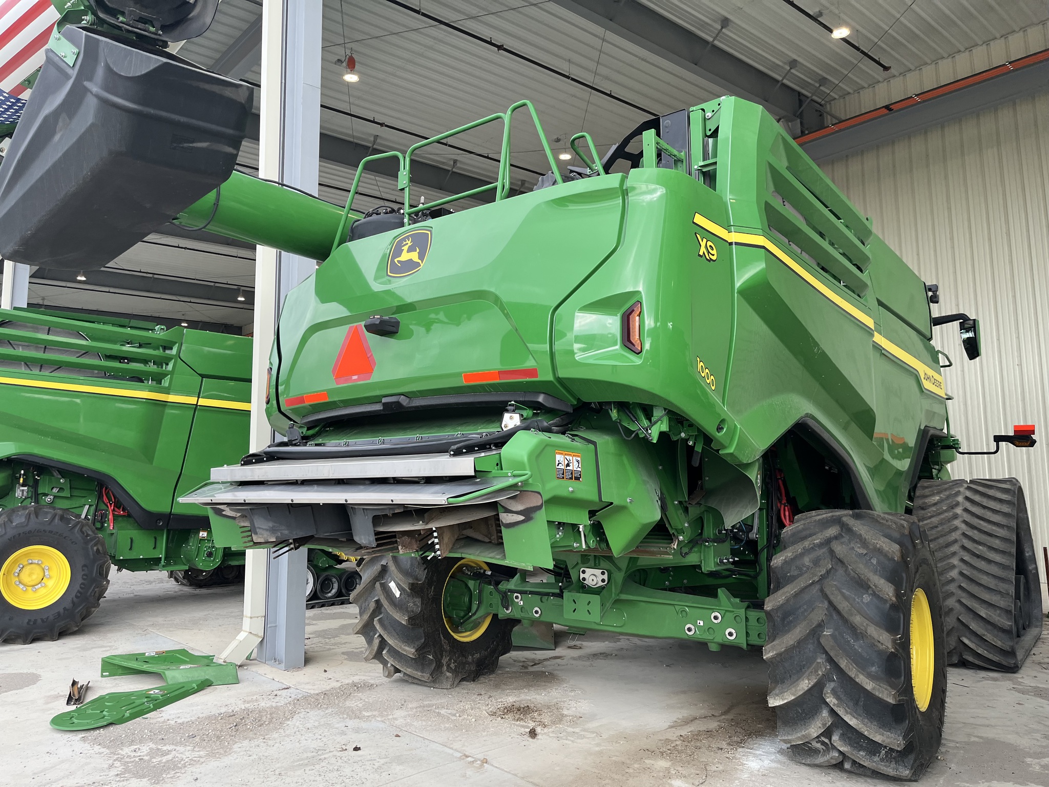  2025 John Deere X9 1000 at Heritage Tractor in Pittsburg, KS