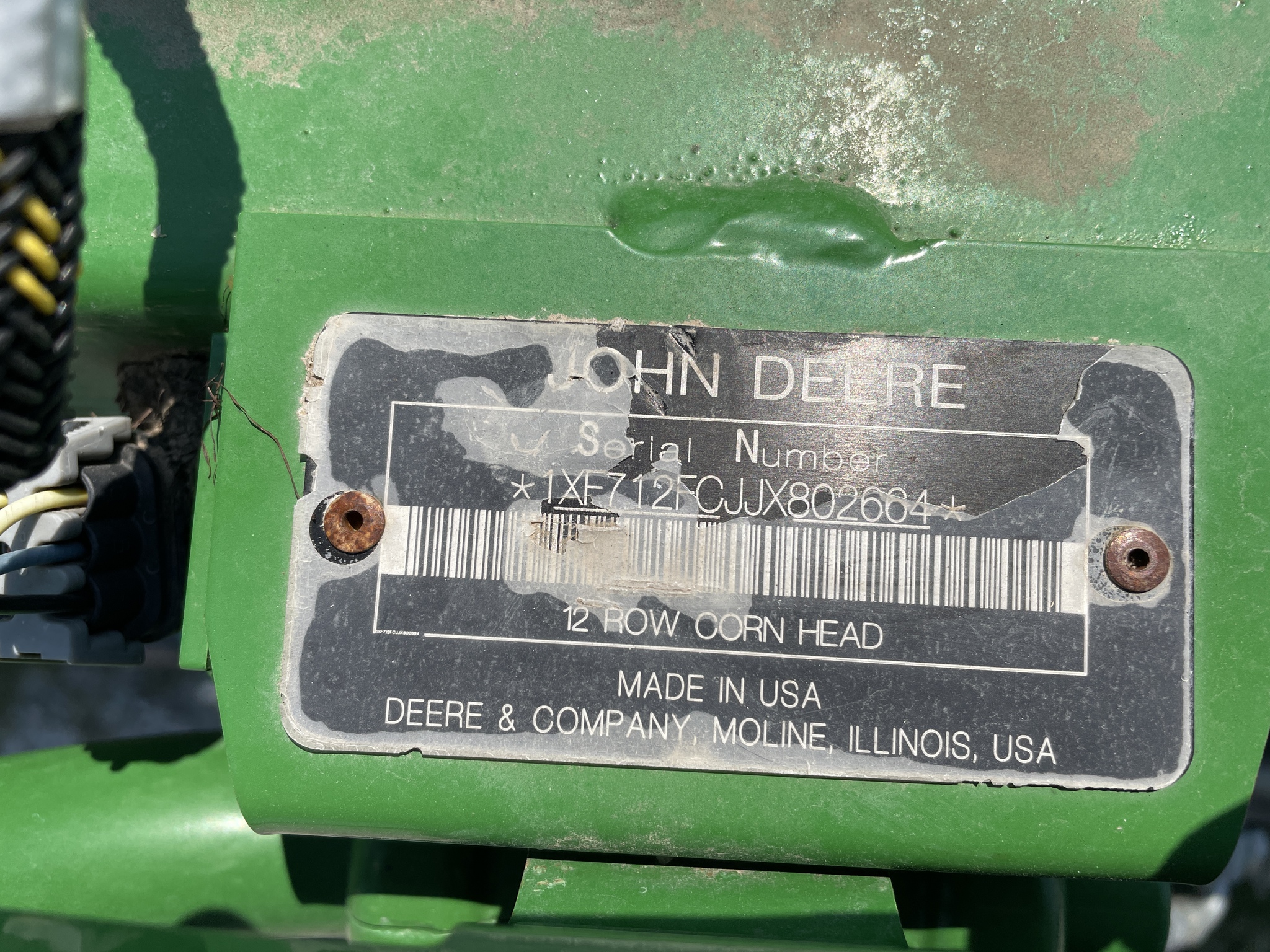 2018 John Deere 712FC Image 13