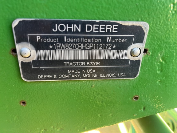 2016 John Deere 8270R - Photo41