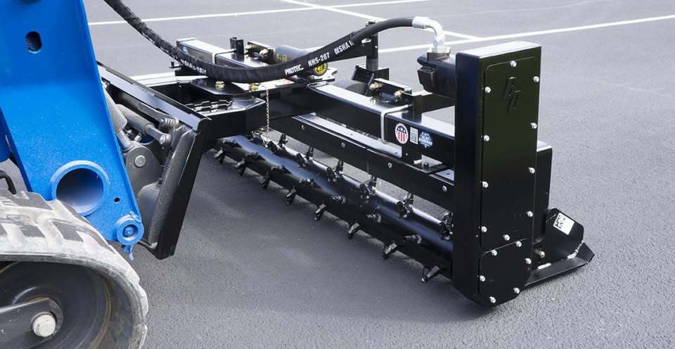 2025 Blue Diamond 72' Power Rake Image 3