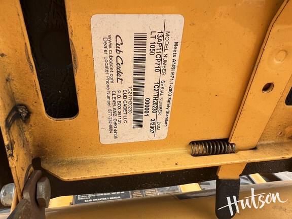 Photo of 2007 Cub Cadet LT1050