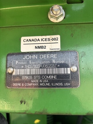 Used 2018 John Deere S780 Combines at Horizon Ag & Turf in Vermilion, AB - Photo32