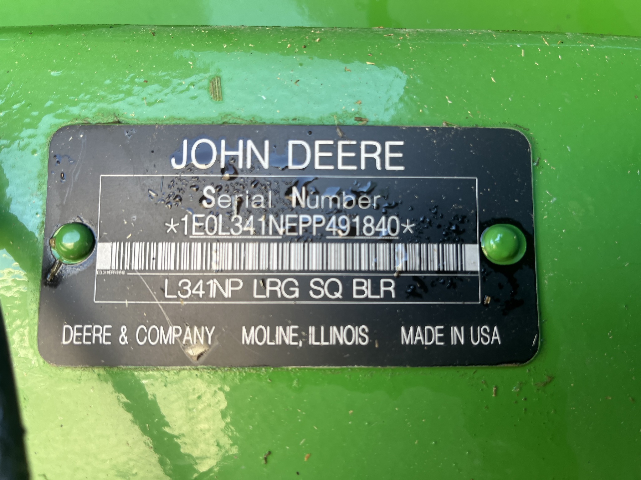  2023 John Deere L341 at Heritage Tractor in Pittsburg, KS