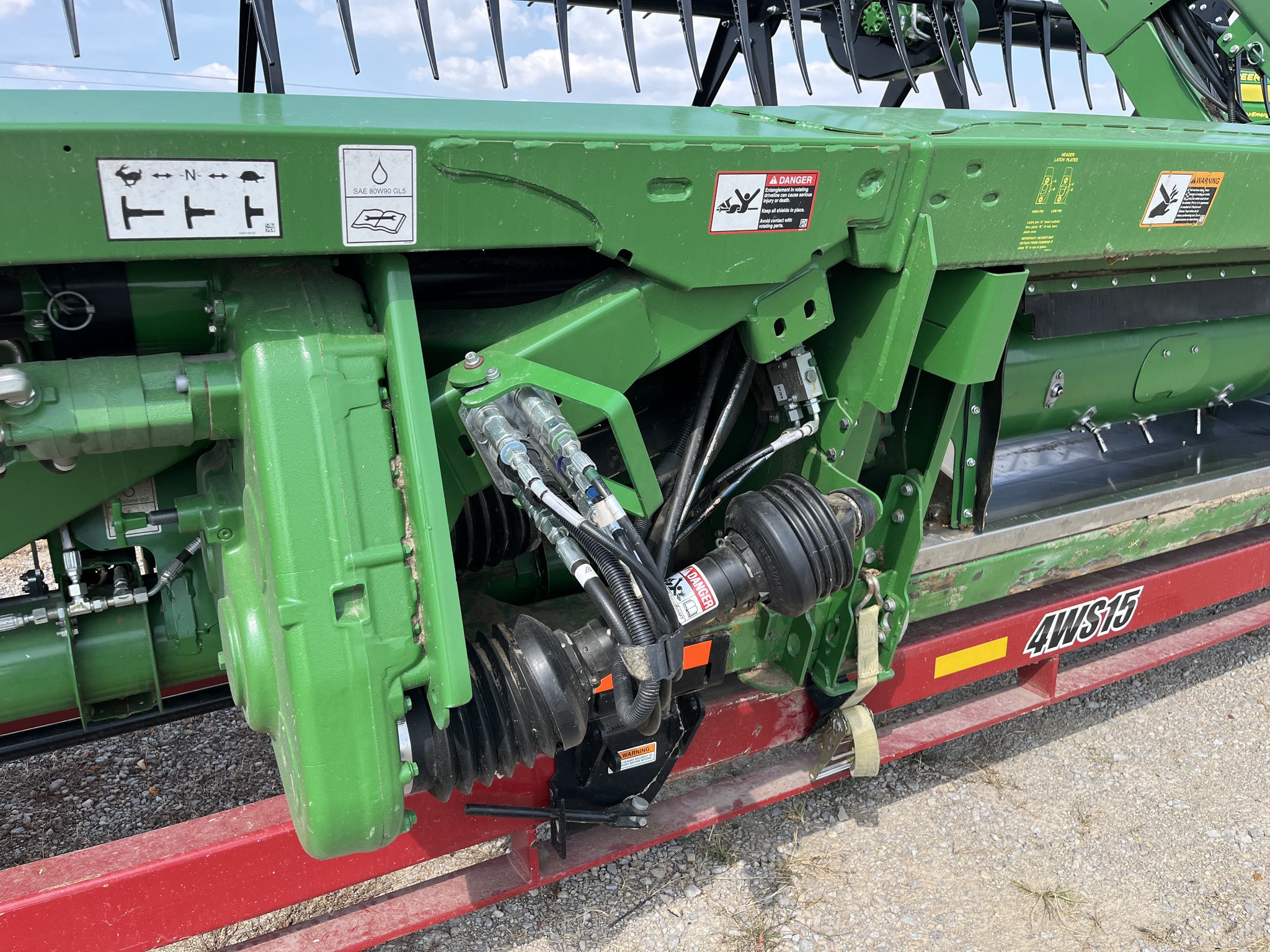 Used 2023 John Deere RD40F Combine Platforms at Koenig Equipment in Greensburg, IN - PhotoXL2