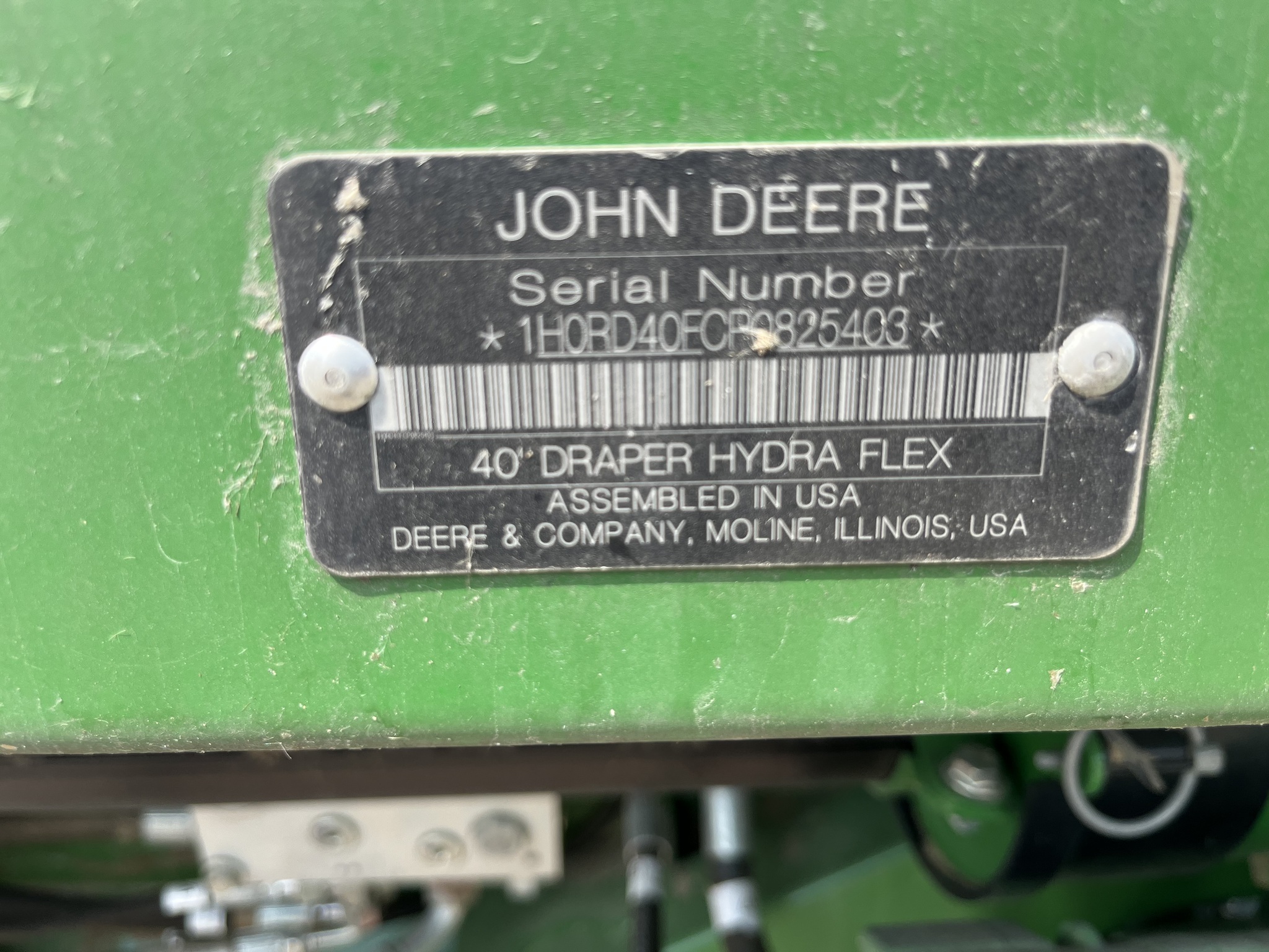 Used 2023 John Deere RD40F Combine Platforms at Koenig Equipment in Greensburg, IN - PhotoXL10