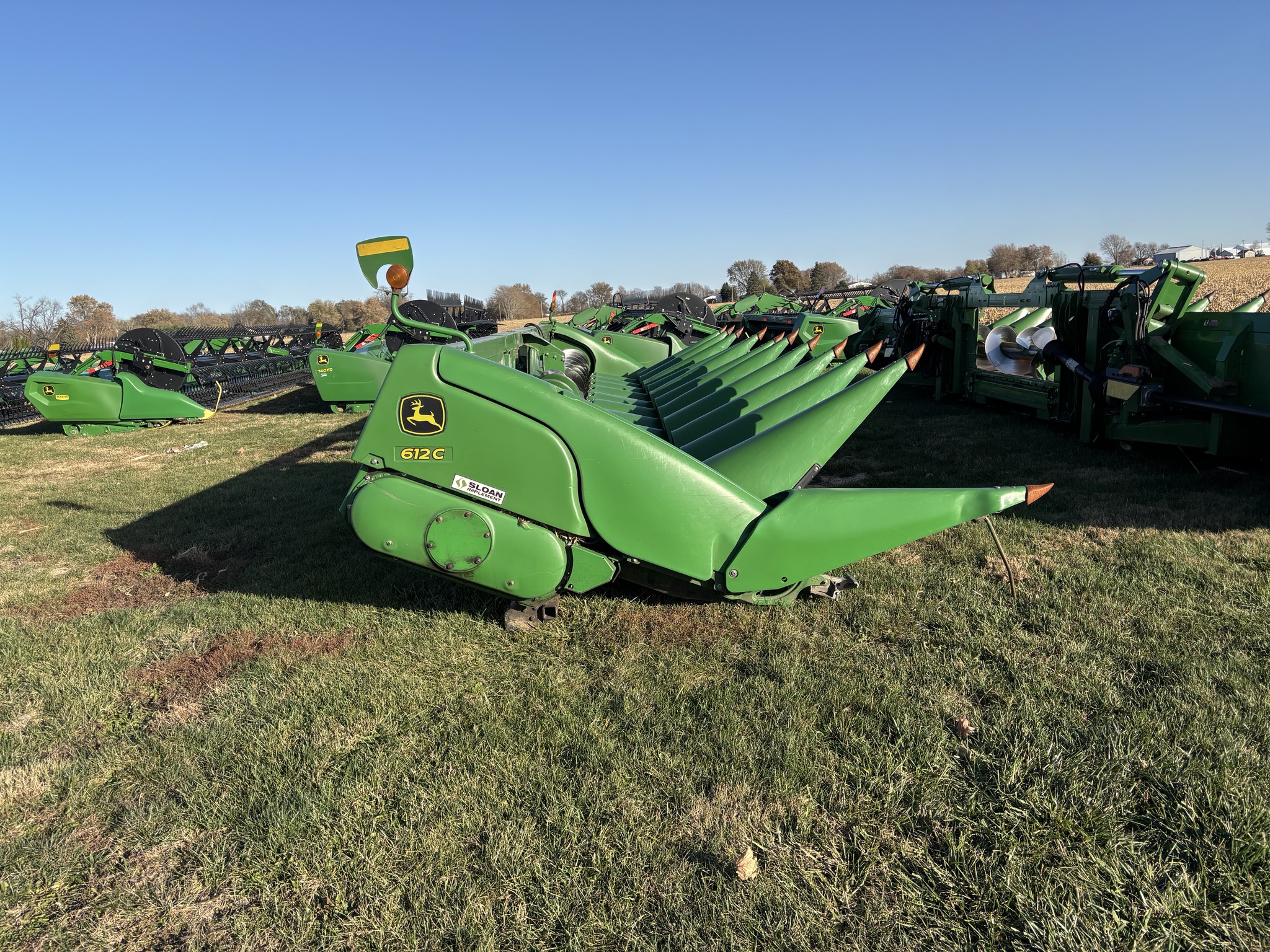  2012 John Deere 612C at Heritage Tractor in Monmouth, IL