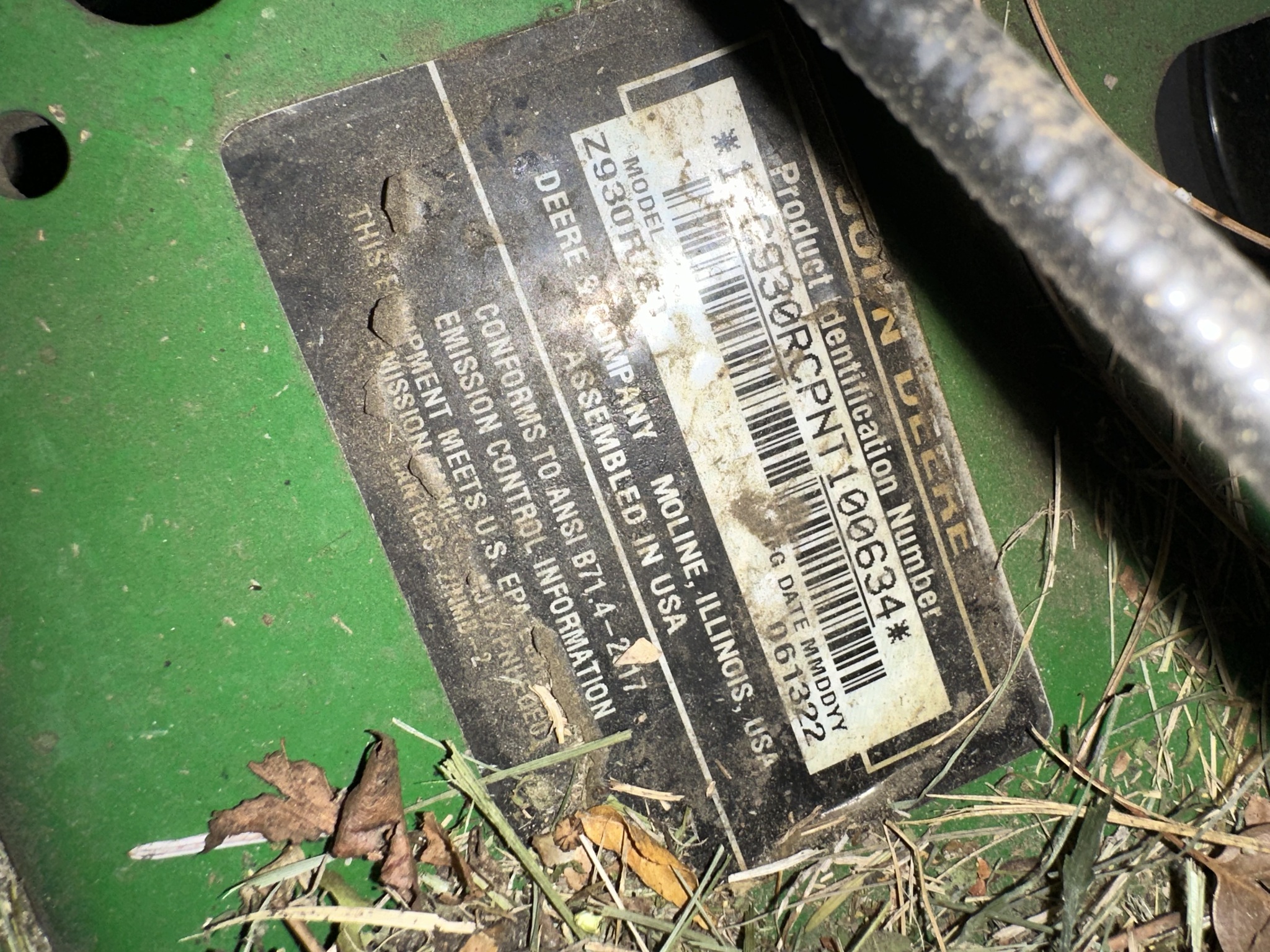 2022 John Deere Z930R Image 7