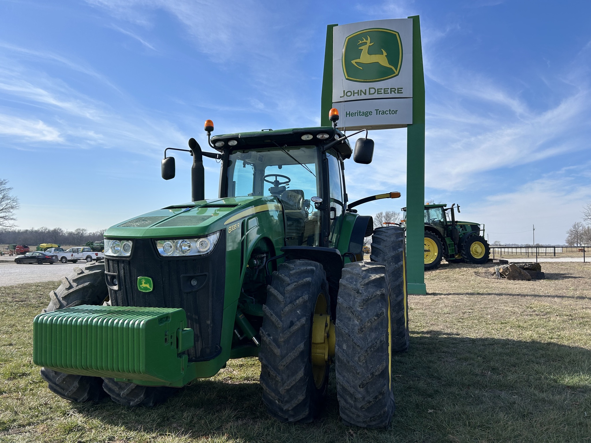  2012 John Deere 8335R at Heritage Tractor in Lockwood, MO