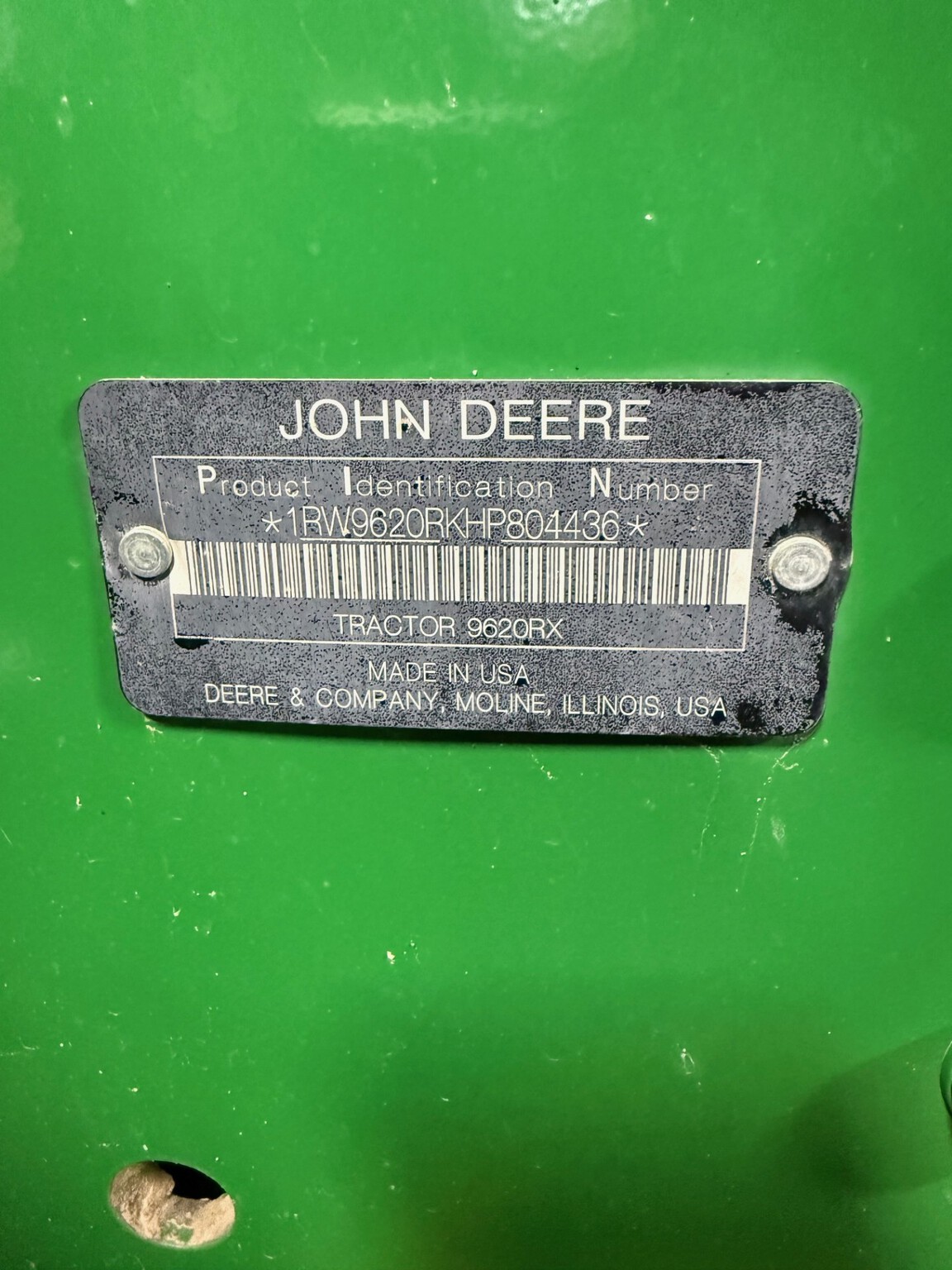 2017 John Deere 9620RX Image 14