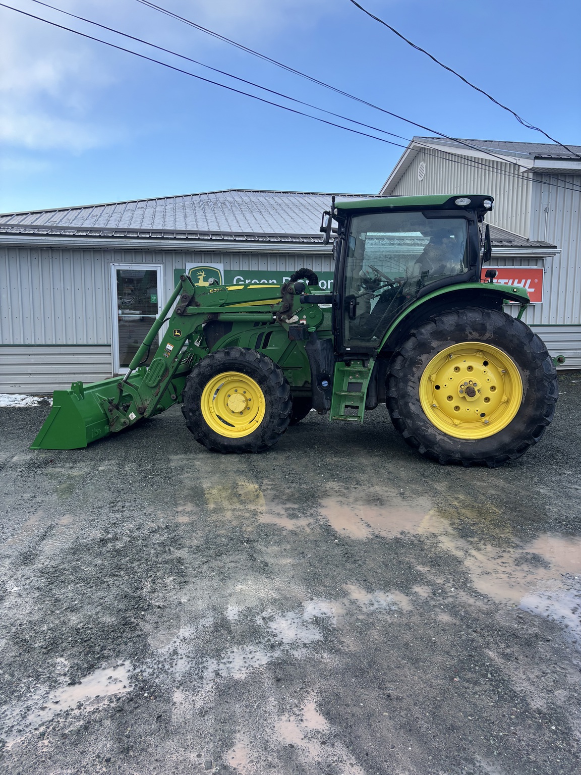 2021 John Deere 6130R Image 4
