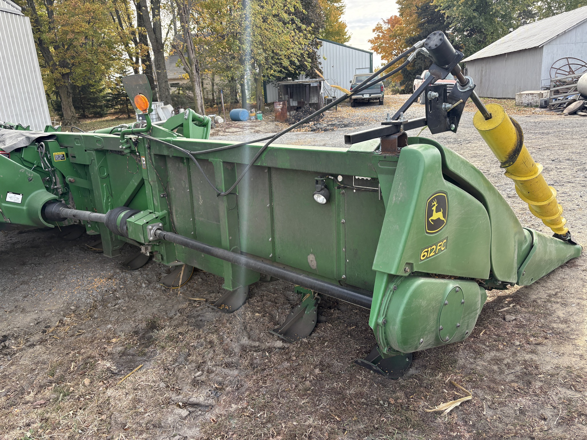 2017 John Deere 612FC Image 3