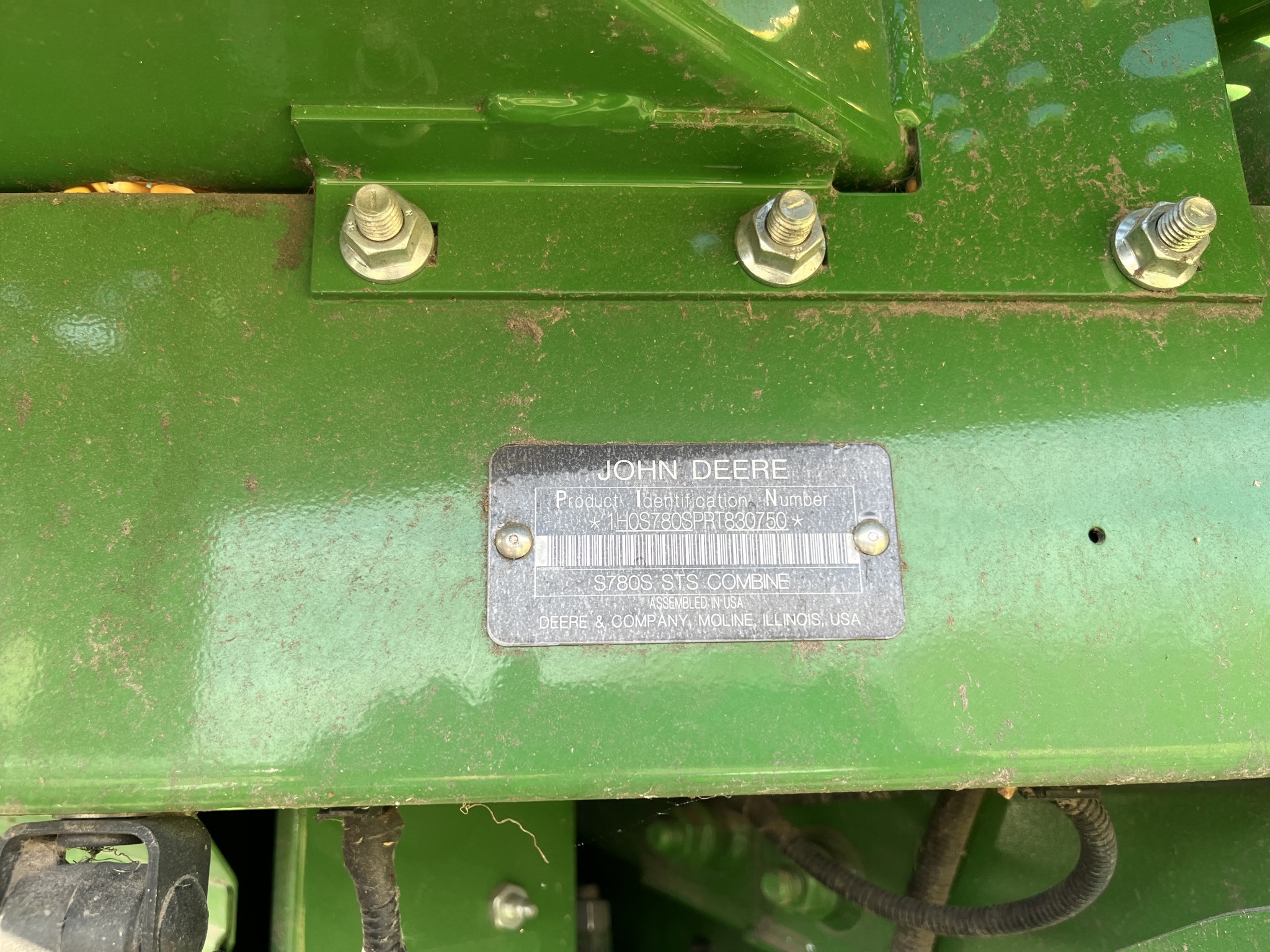  2024 John Deere S780 at Heritage Tractor in Atchison, KS