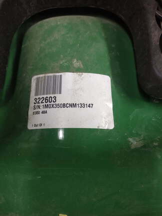 Photo of 2022 John Deere X350