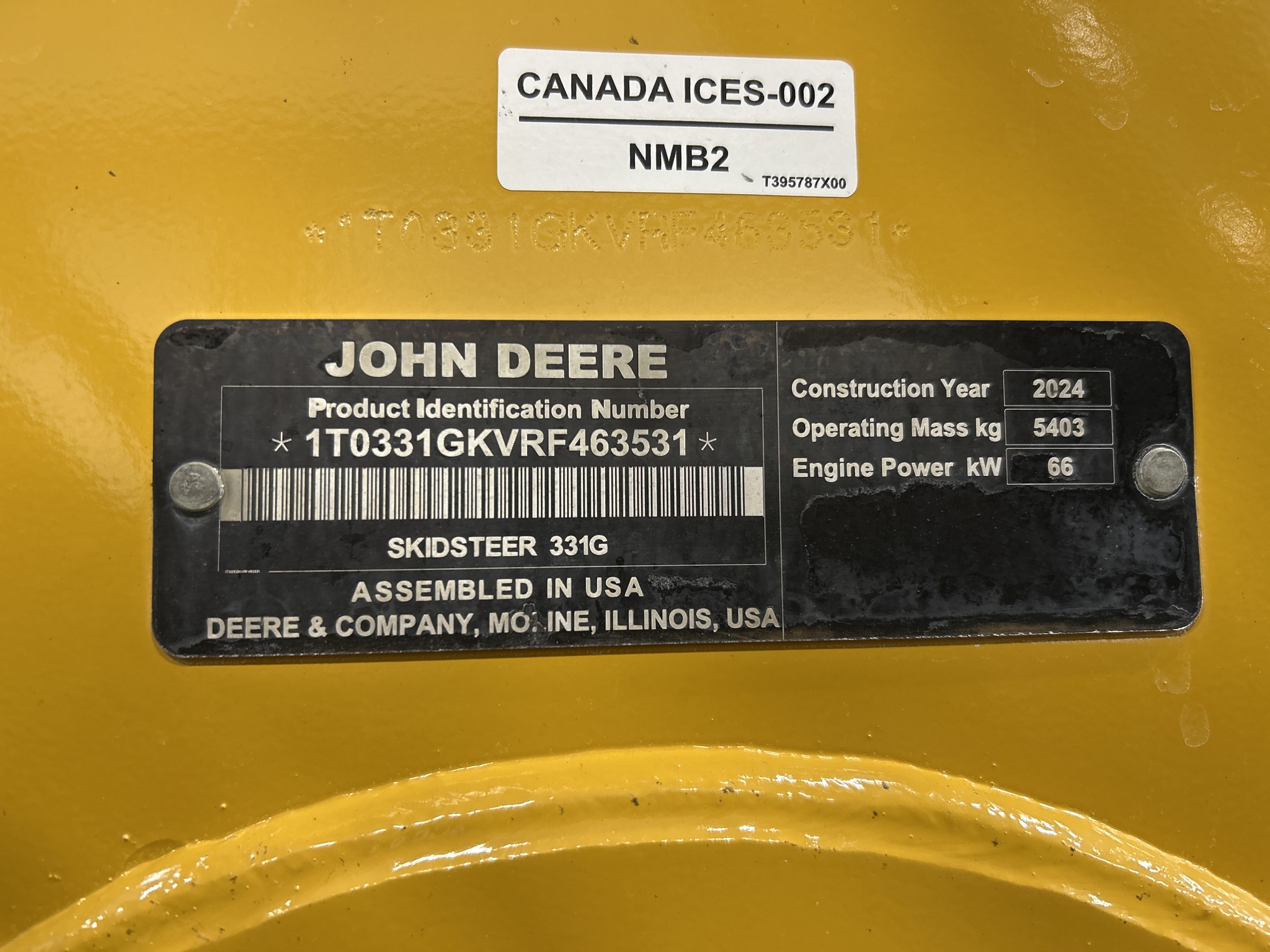 2024 John Deere 331G Image 9