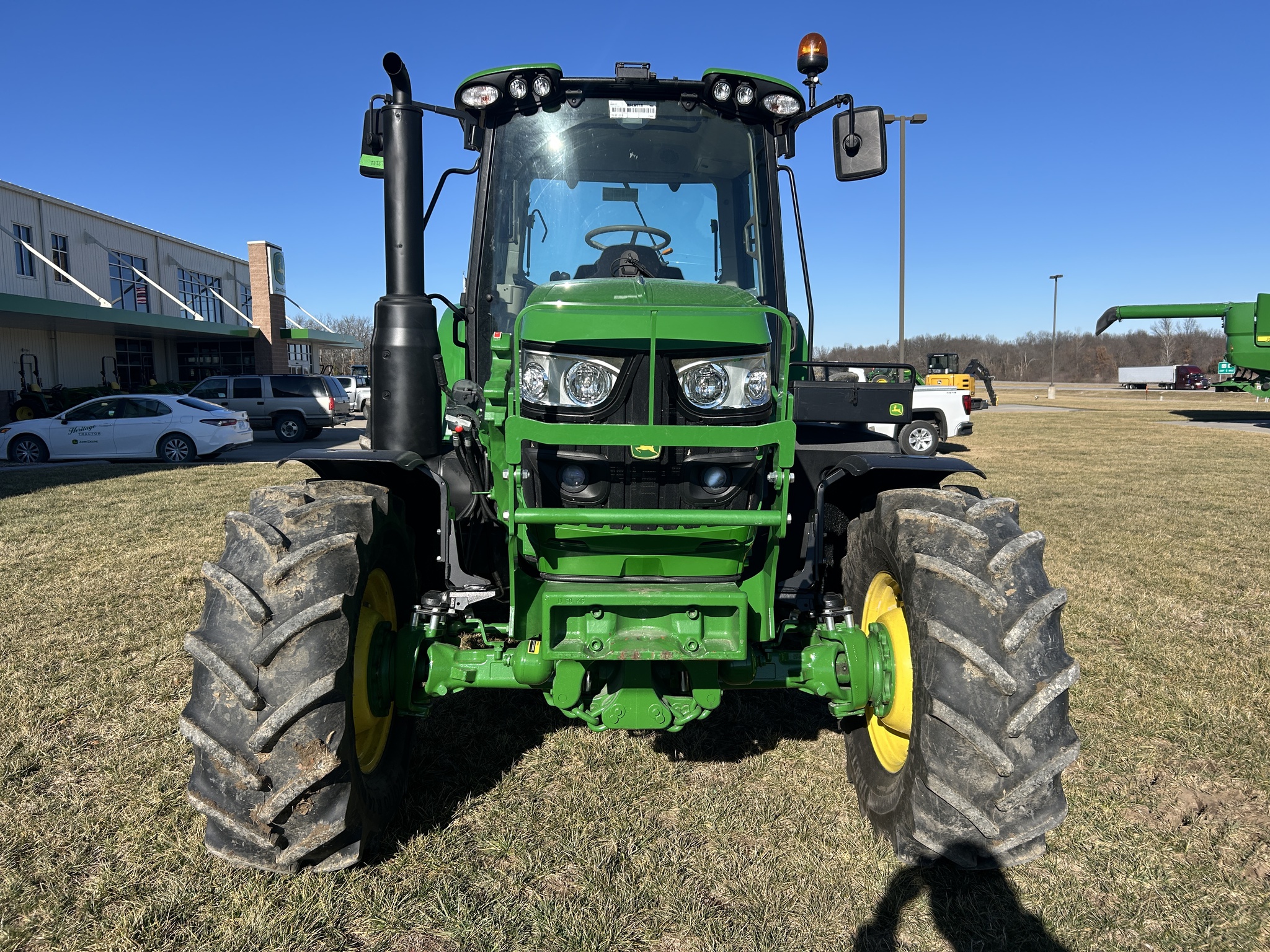  2025 John Deere 6130M at Heritage Tractor in Adrian, MO
