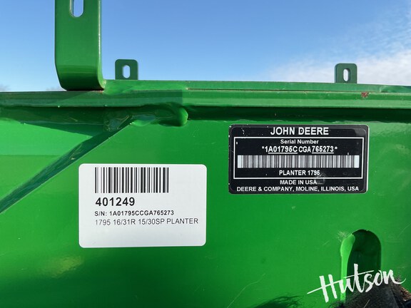 Photo of 2016 John Deere 1795