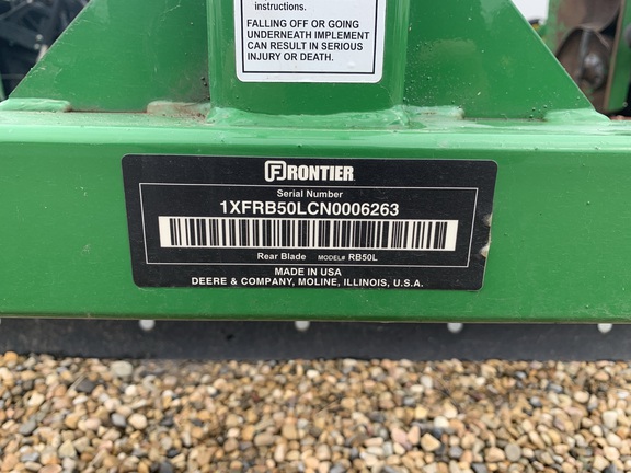 Used 2022 Frontier RB5060L Compact and Garden Tractor Blades at Horizon Ag & Turf in Edmonton West, AB - Photo5