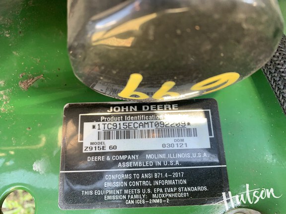 Photo of 2021 John Deere Z915E