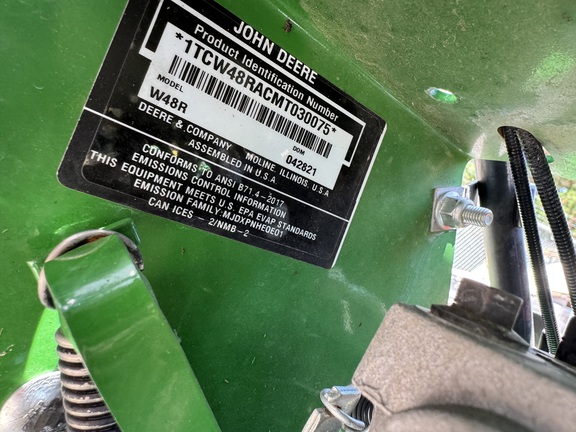 2021 John Deere W48R