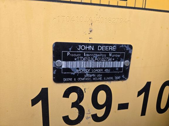 2010 John Deere 410J