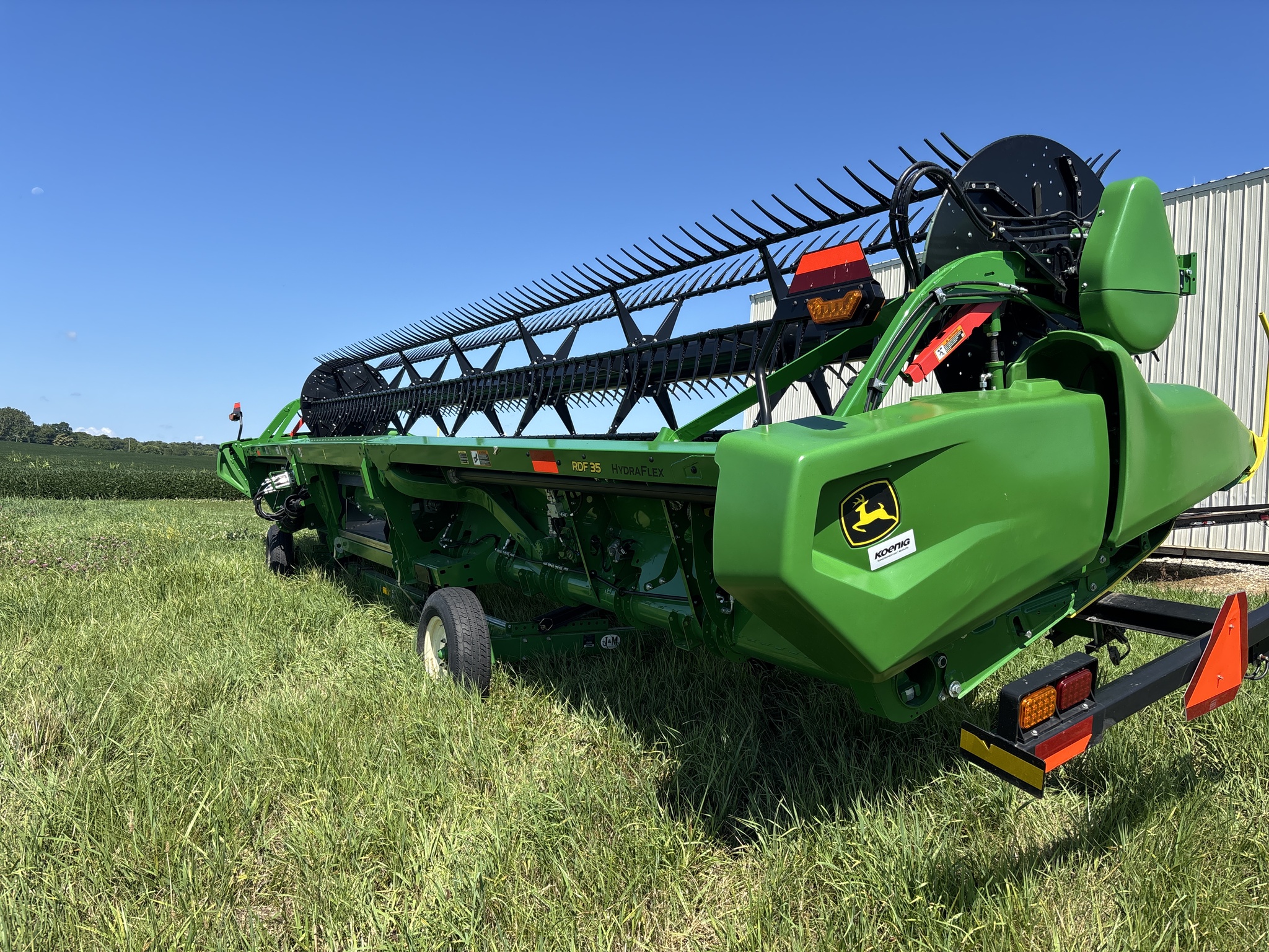 Used 2026 John Deere RDF 35 Combine Platforms at Koenig Equipment in Urbana, OH - PhotoXL1