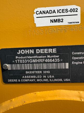 2024 John Deere 331G