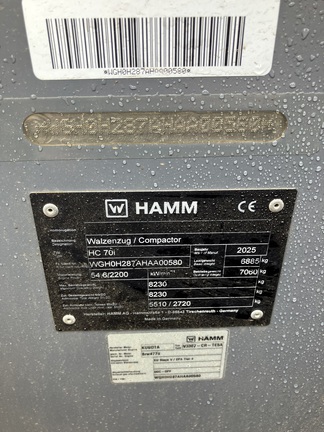 2025 Hamm HC70