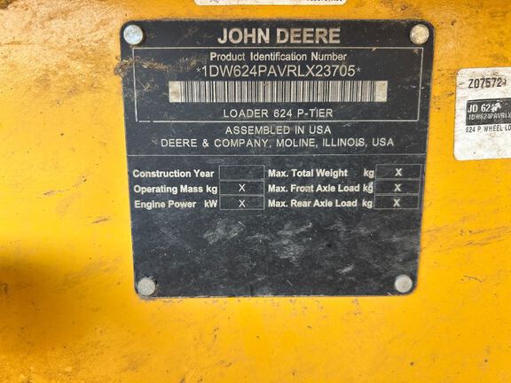2024 John Deere 624P